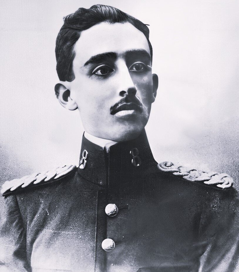 Un portrait de Franco en 1910.